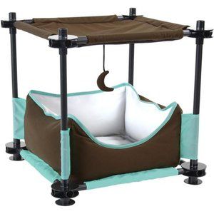 Kitty City Claw Indoor and Outdoor Mega Kit Cat Furniture, Cat Sleeper,  Kennel